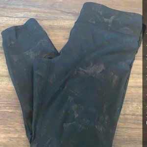 fabletics camo metallic leggings